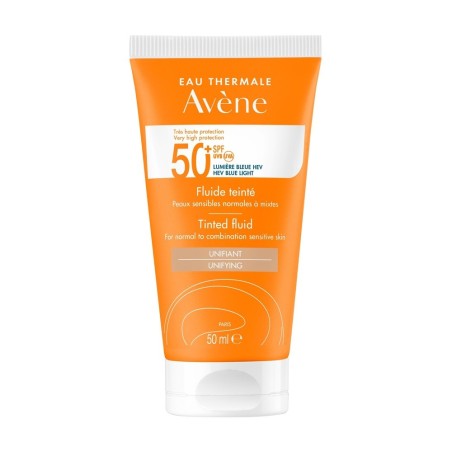АВЕН СЛЪНЦЕЗАЩИТЕН ТОНИРАН ФЛУИД SPF 50+ 50 мл