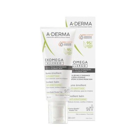 А-ДЕРМА EXOMEGA ALLERGO ЕМОЛИЕНТЕН БАЛСАМ 200 мл