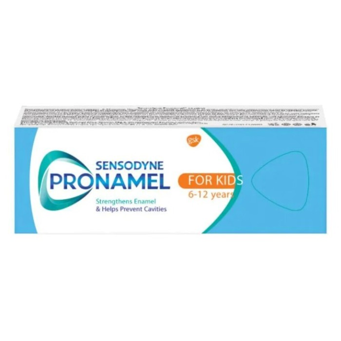 ПАСТА ЗА ЗЪБИ СЕНСОДИН PRONAMEL ДЖУНИЪР 6-12 г 50 мл