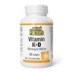 Витамин K2 + D3 - 60 капсули