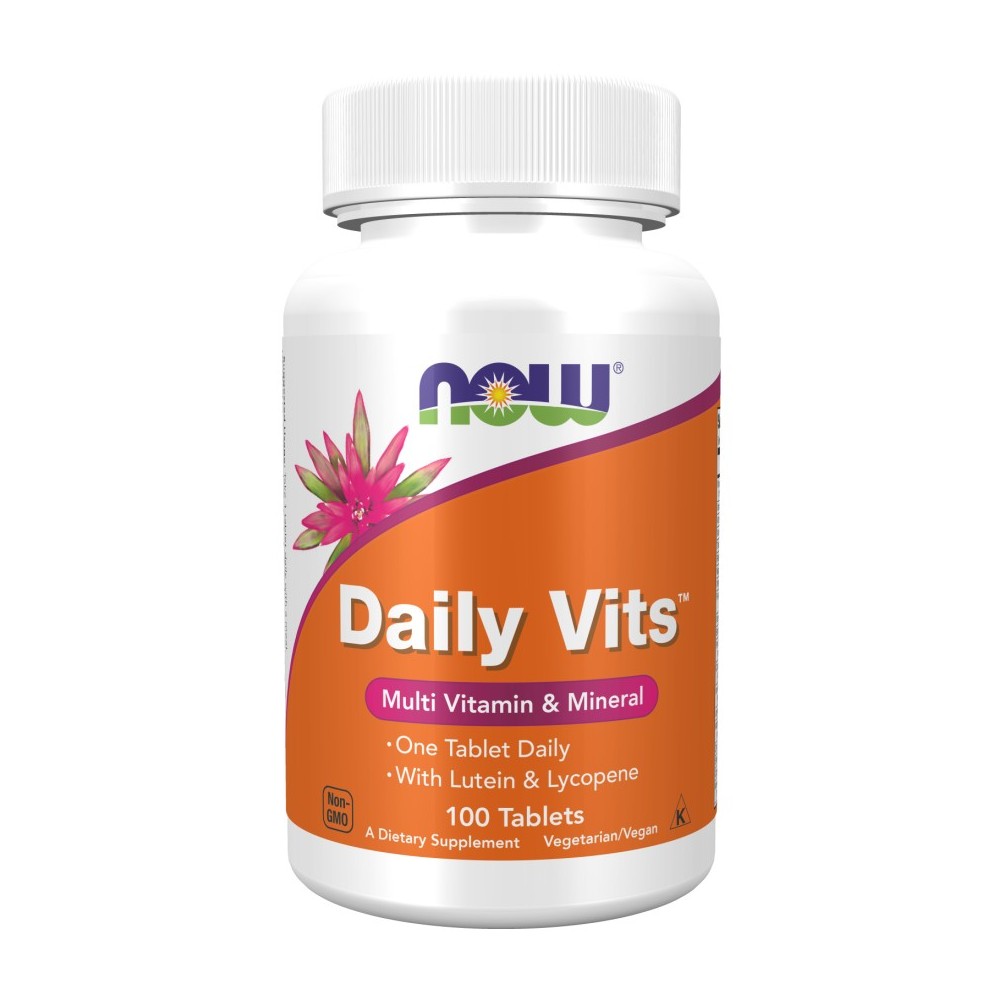 NOW DAILY VITS Мултивитамини - 100 таблетки