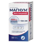 NATUR PRODUКT Магнум Бисглицинат с витамин B6  - 60 таблетки