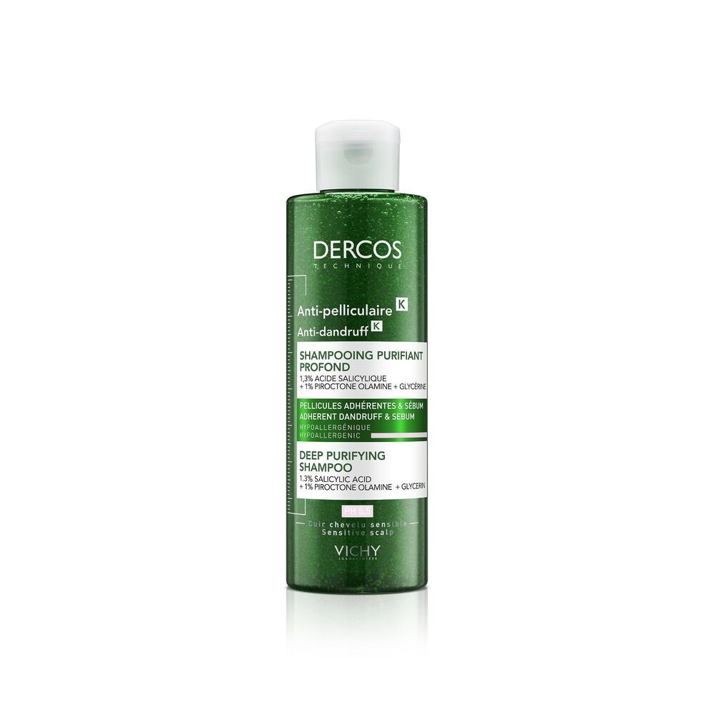 ВИШИ DERCOS K ANTI-DANDRUFF ПОЧИСТВАЩ ШАМПОАН ПРОТИВ ПЪРХОТ 250 мл